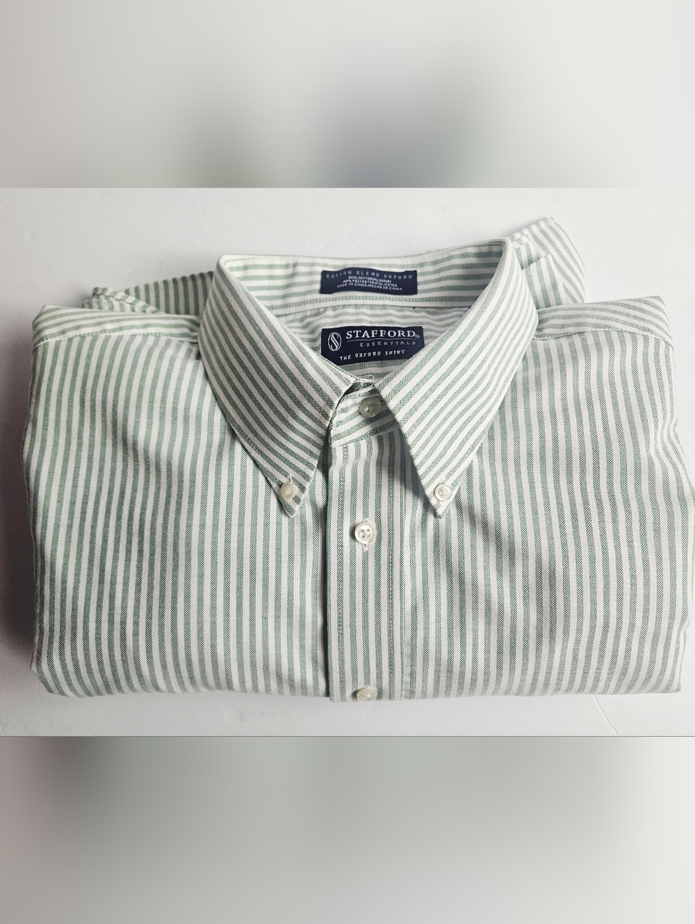 Title OptionsBest for SEO: Stafford Essentials Men’s Oxford Shirt Size 18 34-35